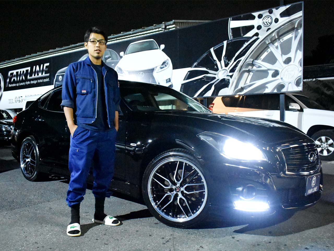 神奈川県 k様 日産フーガ flエアロカスタム仕様 Fairline フェアライン 神奈川県 k様 日産フーガ flエアロカスタム仕様 Fairline フェアライン